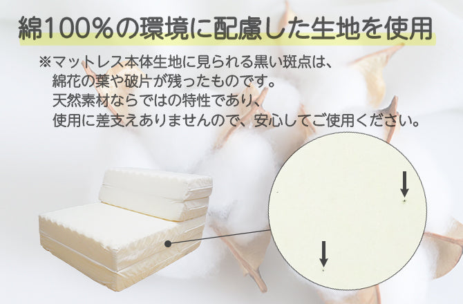 ソファにもなるごろ寝プロファイルマットレス BOXシーツ付き