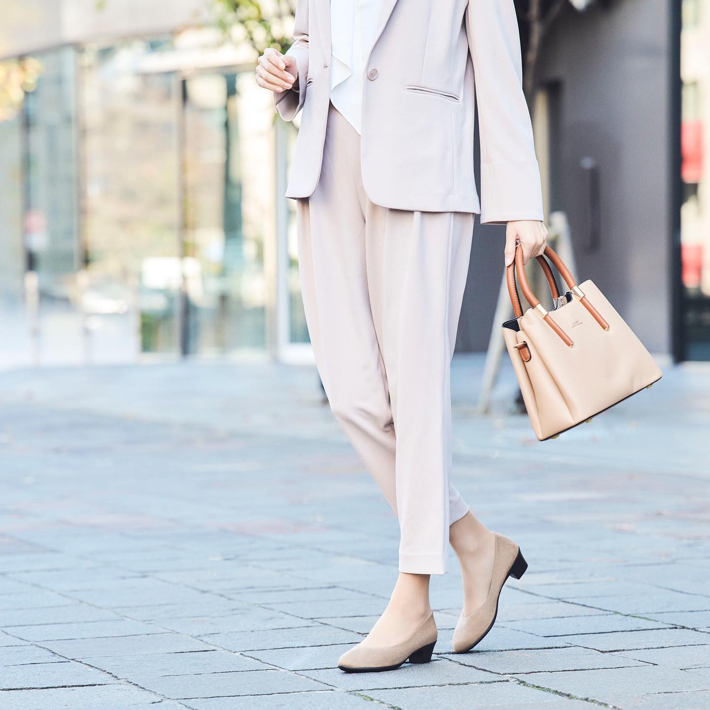 ALL DAY Walk 303 ベージュ