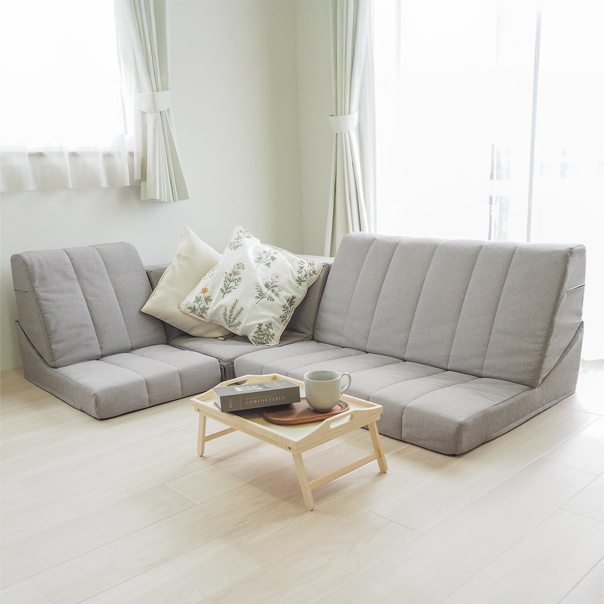 arflex コーナーソファ 幅243 ファブリック 家具 D017 arflex コーナー