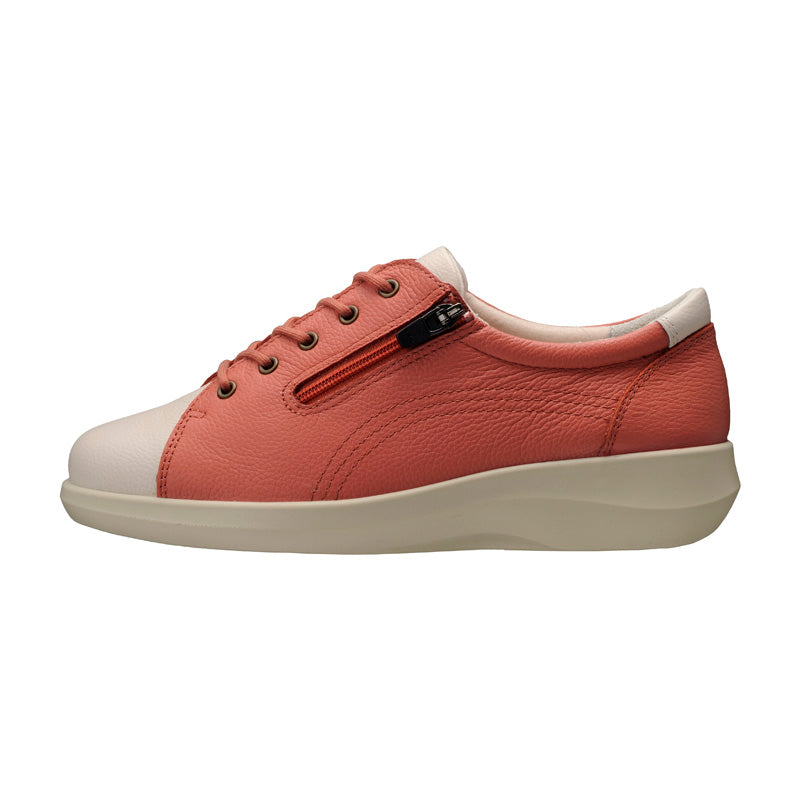 アキレス・ソルボ C 557 サーモンピンク/オフホワイト