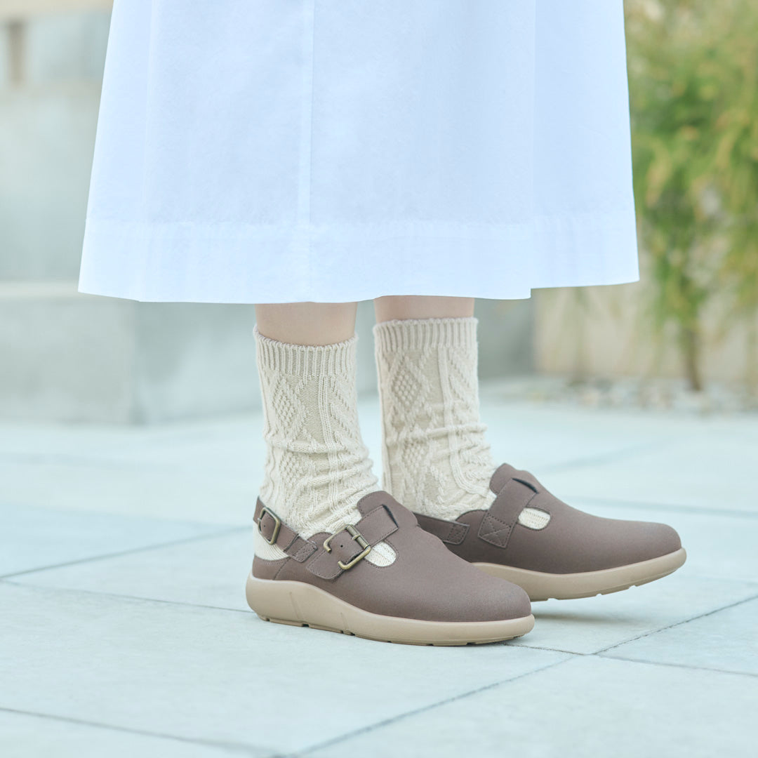 アキレス・ソルボ C 604 ヌバック/コーヒー