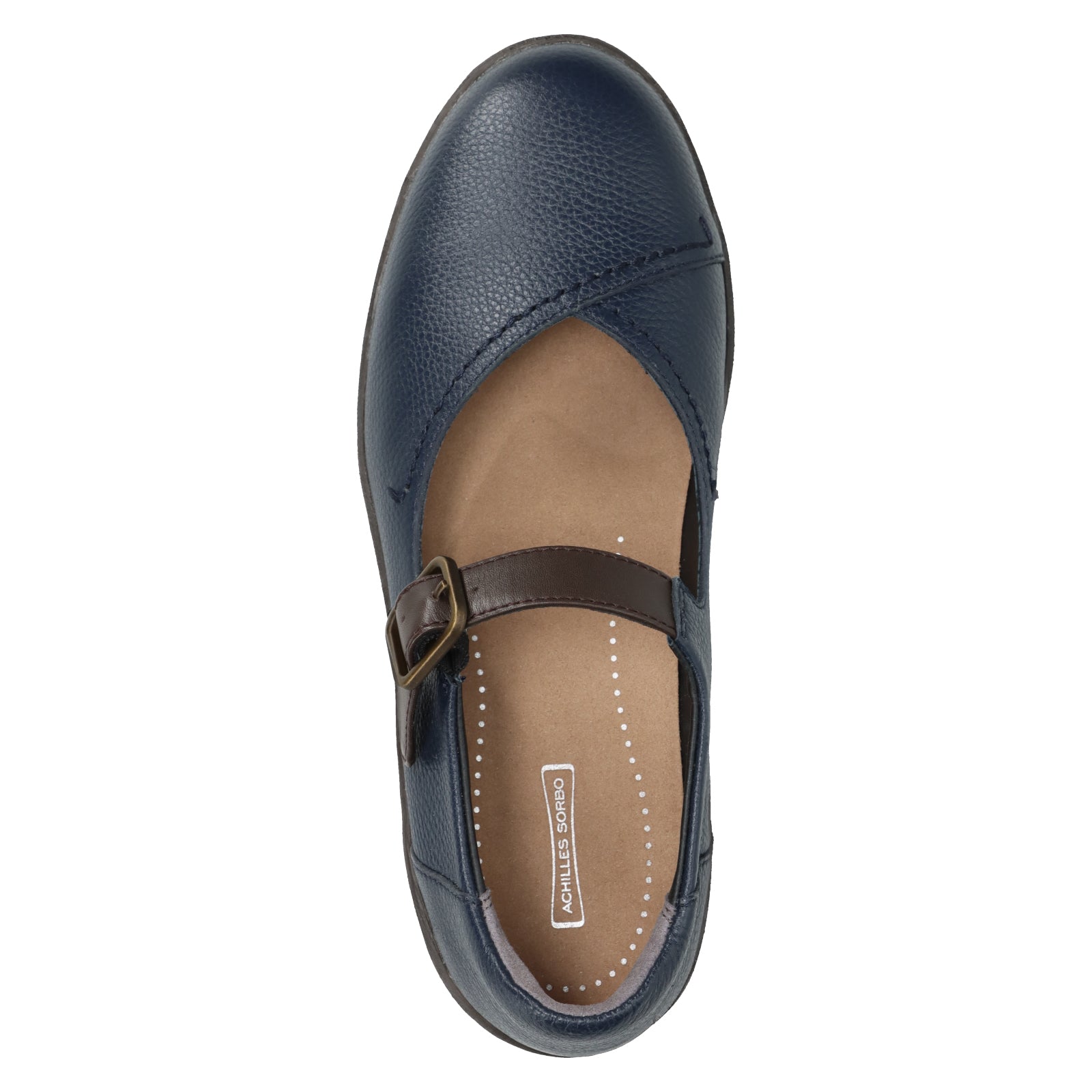 アキレス・ソルボ H 590 ネービー/コーヒー