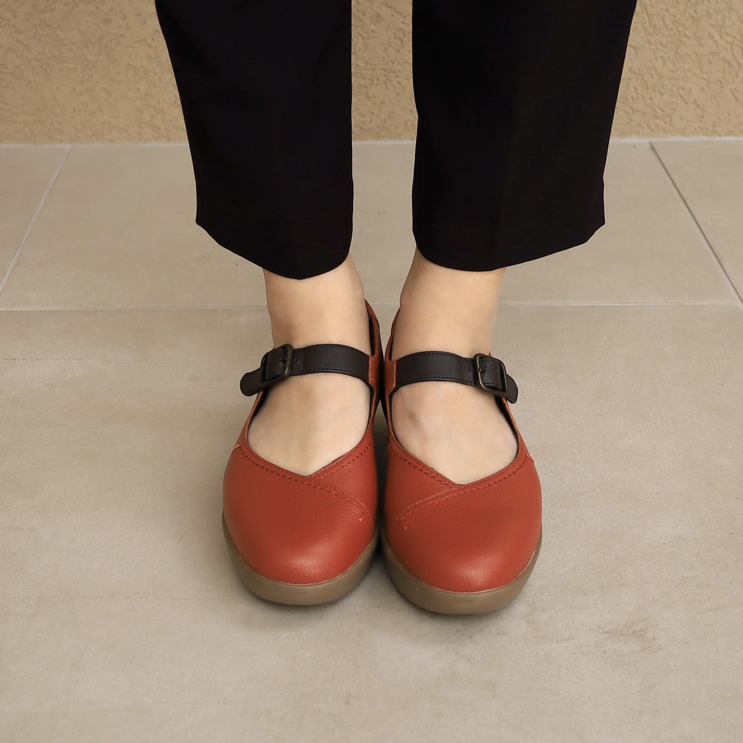 アキレス・ソルボ H 590 レンガ/コーヒー