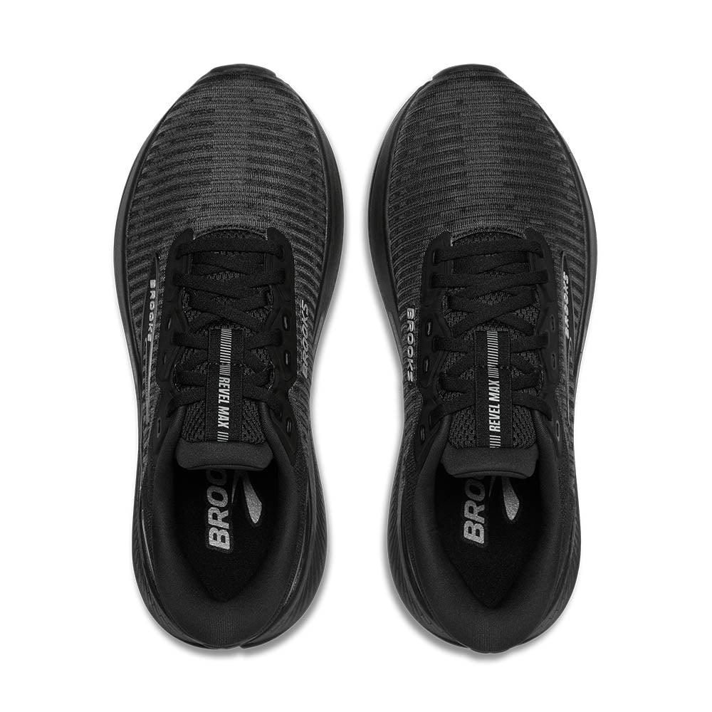 BROOKS レベルMAX　ブラック［MEN］