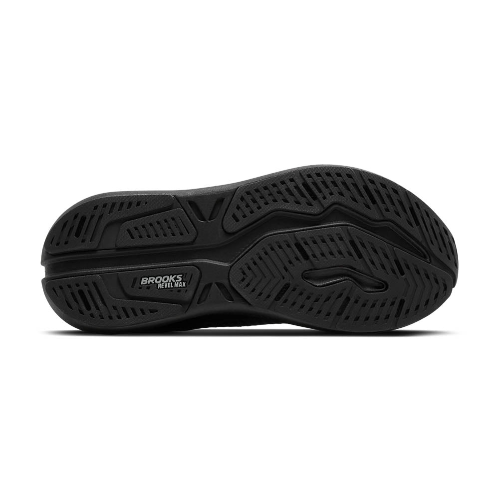BROOKS レベルMAX　ブラック［MEN］