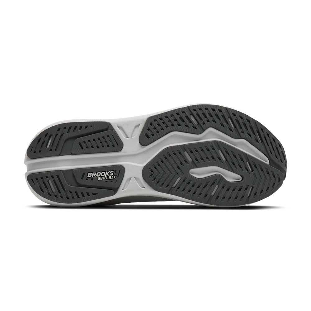 BROOKS レベルMAX　グレー［MEN］