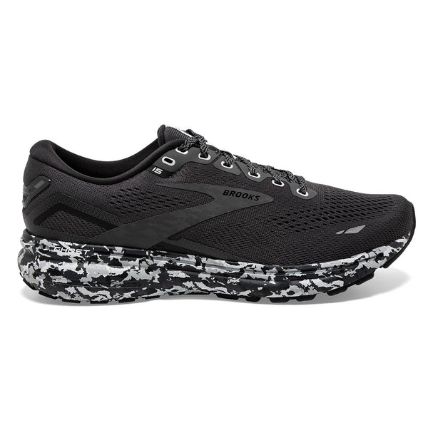 【超美品】BROOKS ゴースト16 ブルックス ブラックカモ BROOKS ブルックス ゴースト 16 GHOST 16 ランニングシューズ