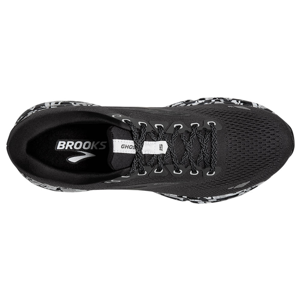 BROOKS ゴースト15　ブラック/カモ［WOMEN］