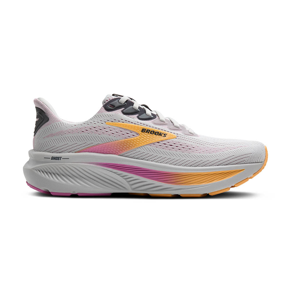 BROOKS ゴースト17 SLIM　グレー［WOMEN］