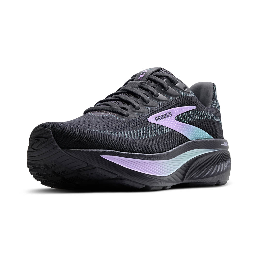 BROOKS ゴースト17 WIDE　グレーパープル［WOMEN］