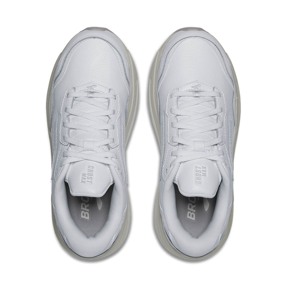 BROOKS ゴーストMAX L　ホワイト［WOMEN］