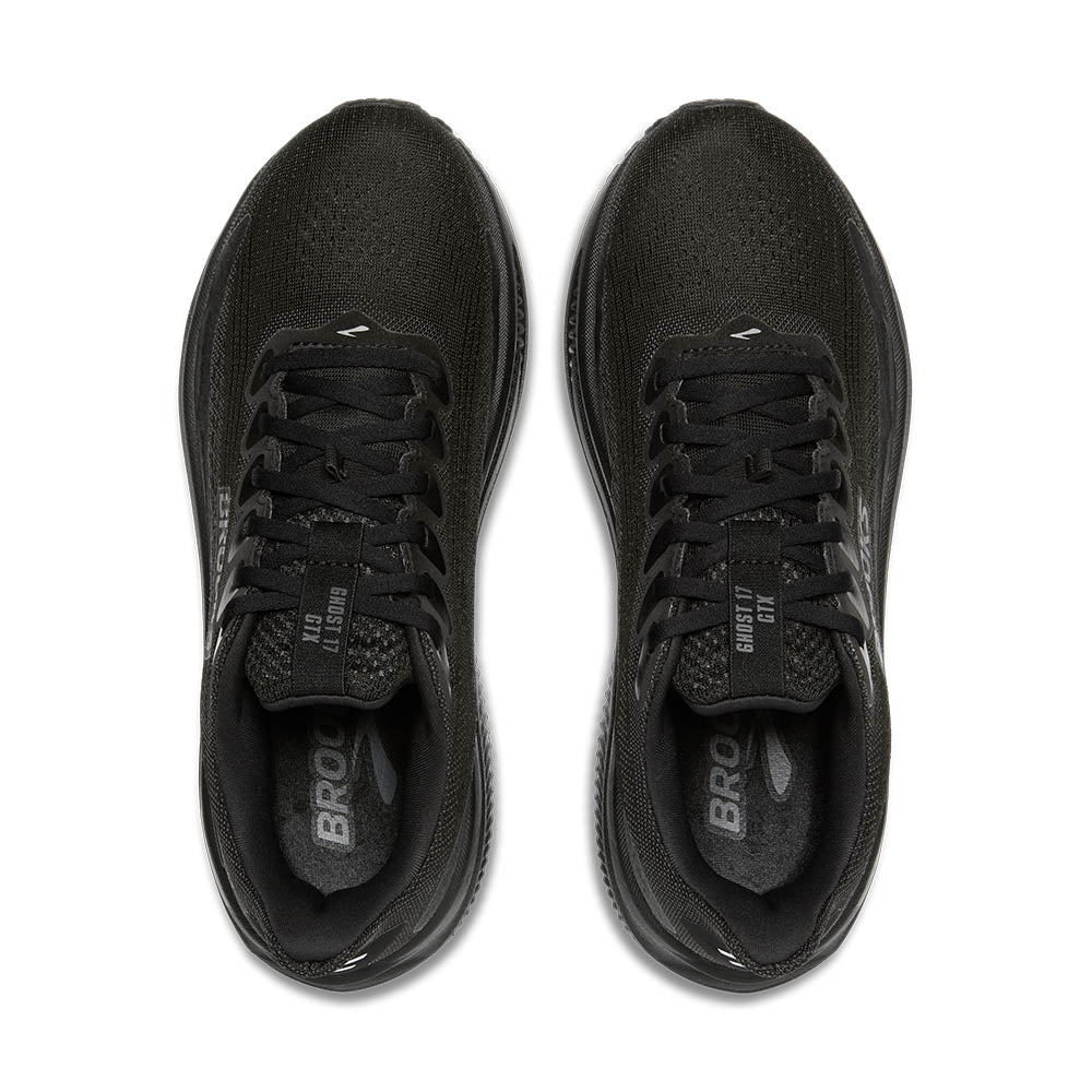 BROOKS ゴースト17 GTX ブラック［WOMEN］
