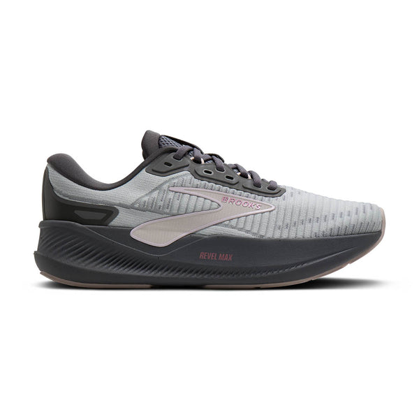 BROOKS レベルMAX グレー［WOMEN］