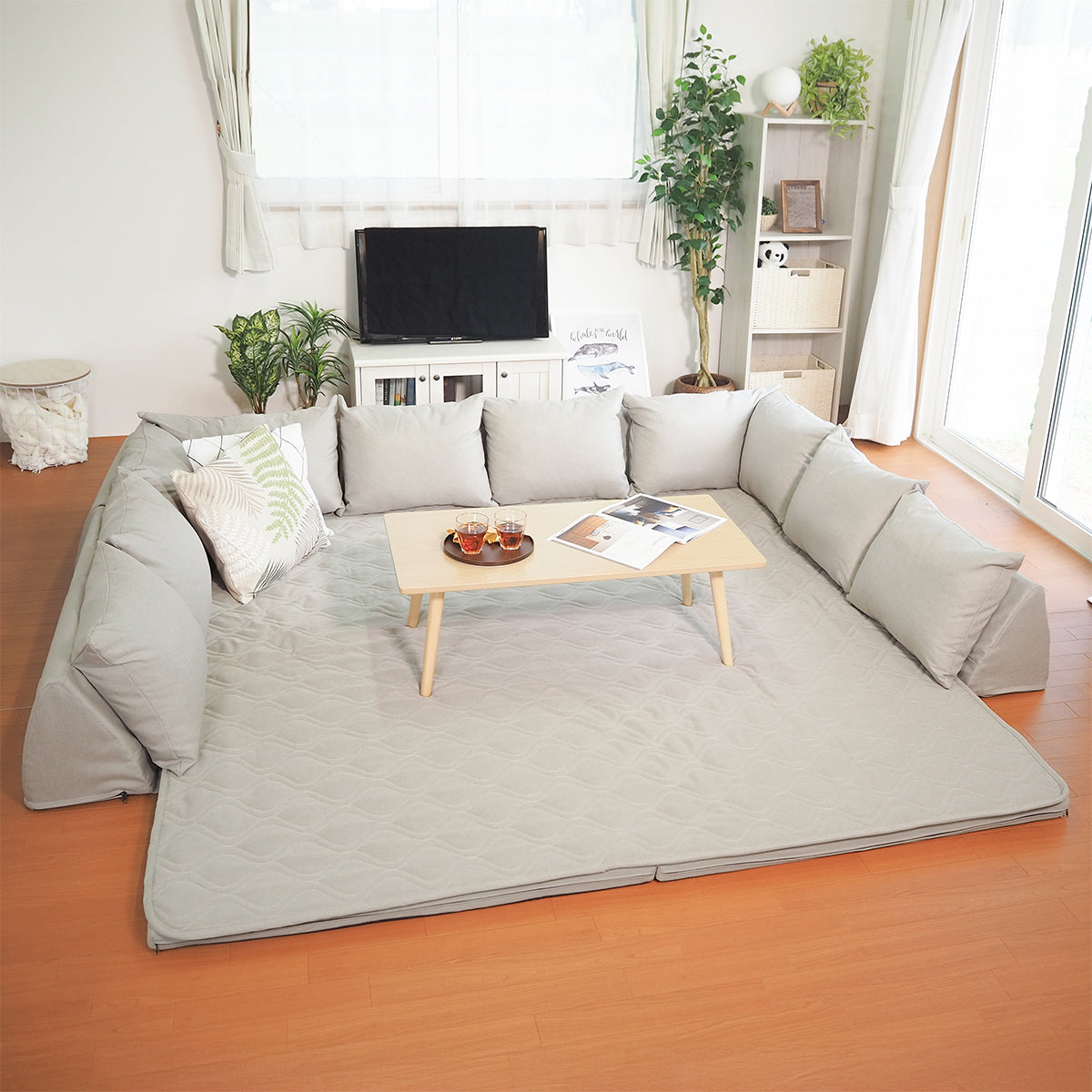 [AKOD-2002] コーナーソファ U型タイプ