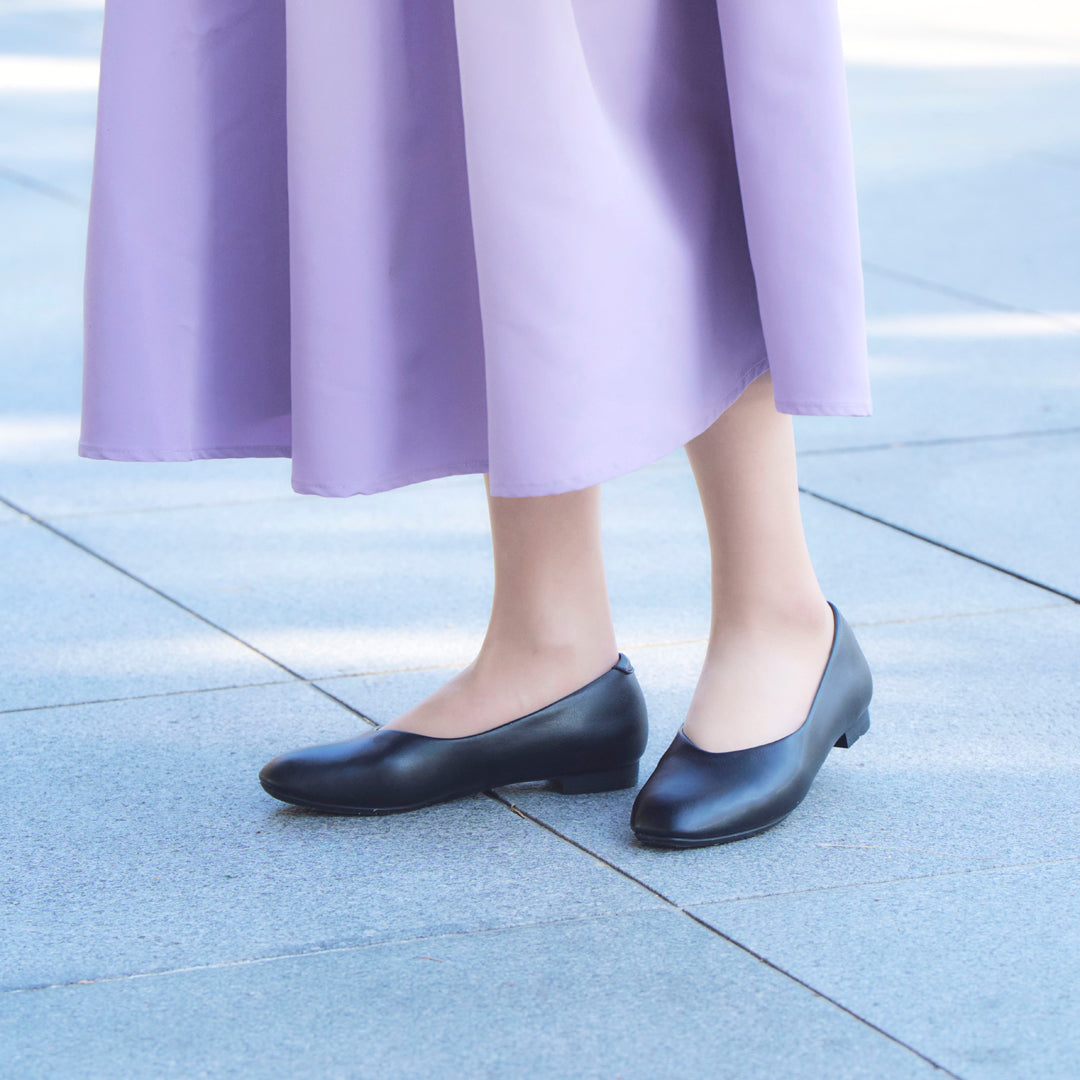 ALL DAY Walk 319 ブラック｜20km歩けるパンプス｜1.5cmヒール