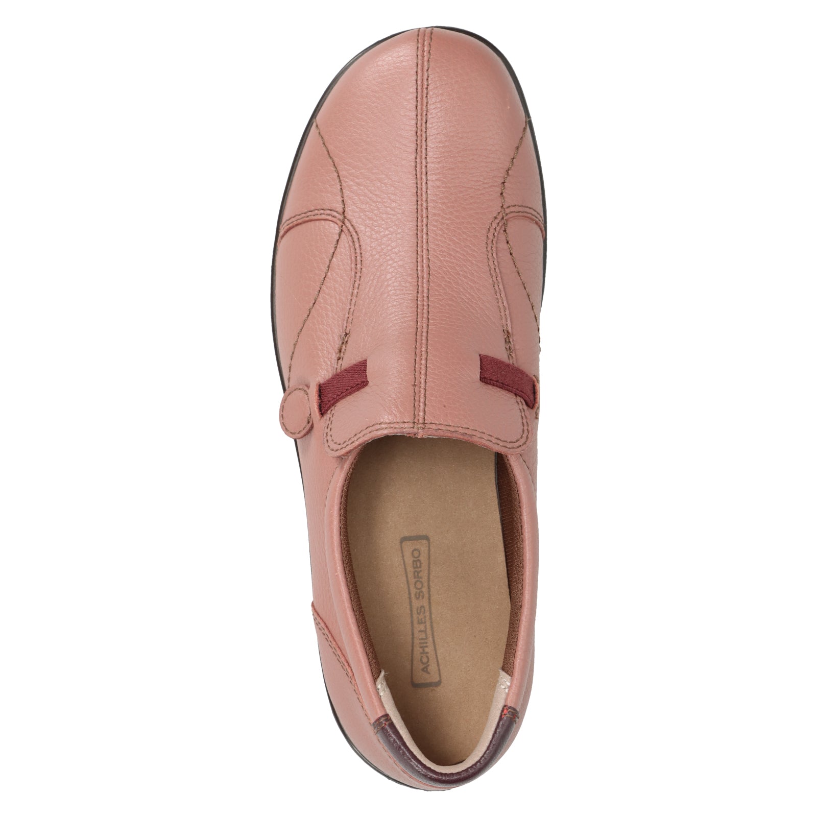 アキレス・ソルボ C 336 ローズ｜牛革3Eスリッポン