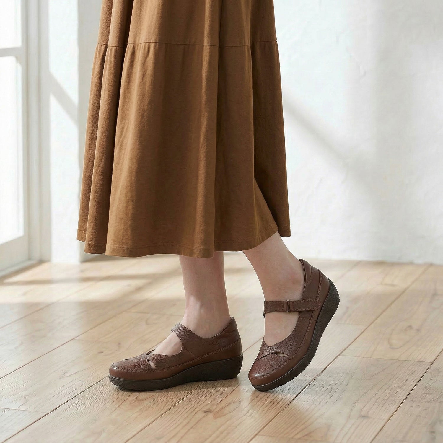 アキレス・ソルボ C 344　ダークブラウン