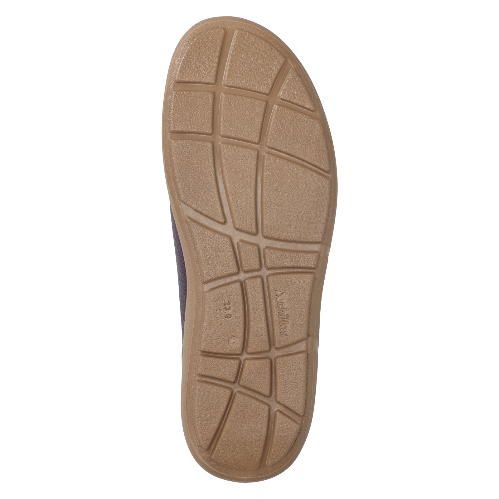 アキレス・ソルボ C 527 ダークパープル｜牛革3E ファスナー付き