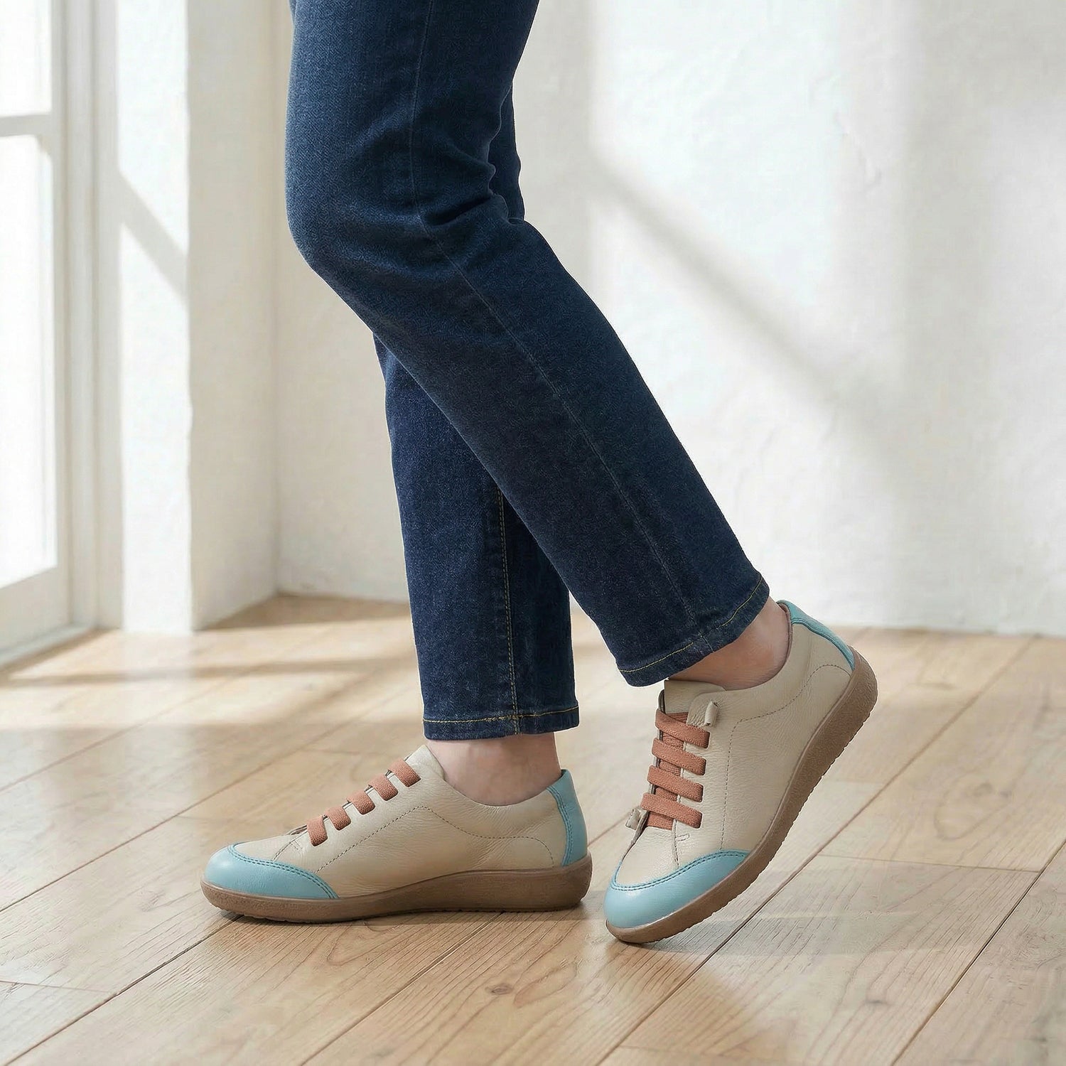 アキレス・ソルボ C 530　ウォームグレー/ブルー