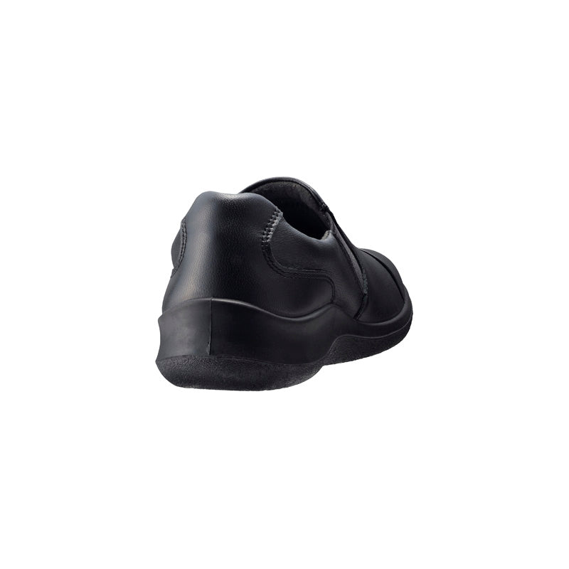 アキレス・ソルボ C 532 黒｜やわらか羊革3Eスリッポン｜撥水