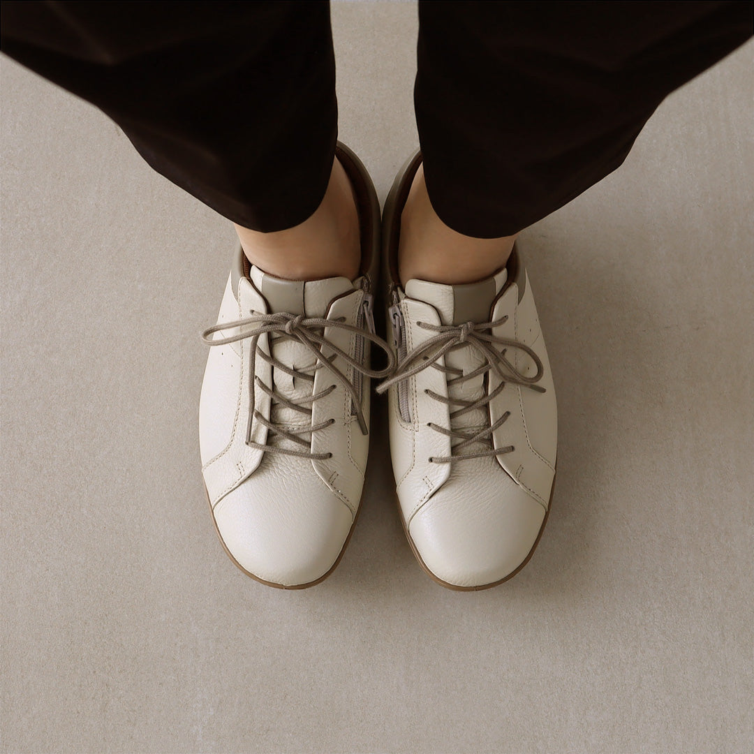 プレシジョン ほぼアルテグラ アキレス・ソルボ C 598 黒/チタン｜牛革3E ファスナー付きシューズ