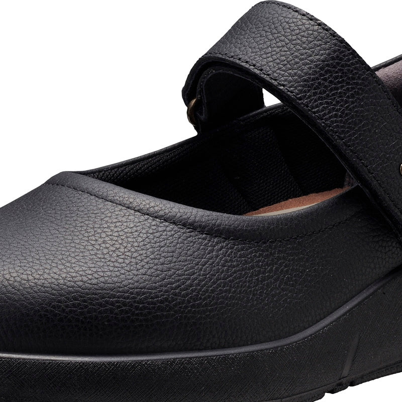 アキレス・ソルボ C 603 黒｜足裏の圧力分散に優れた 牛革3E