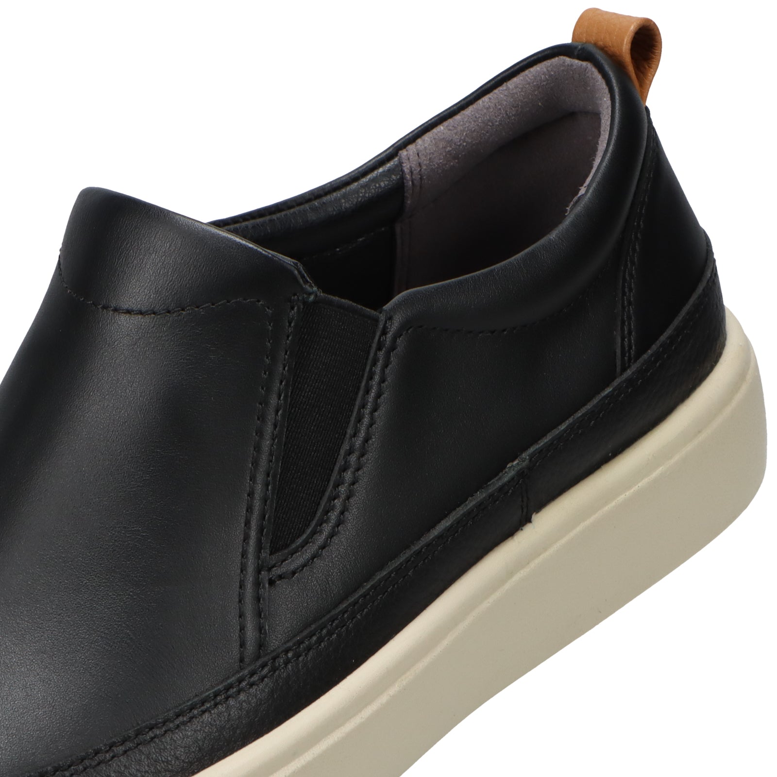 アキレス・ソルボ C 612 黒｜シンプルレザースリッポン｜3E