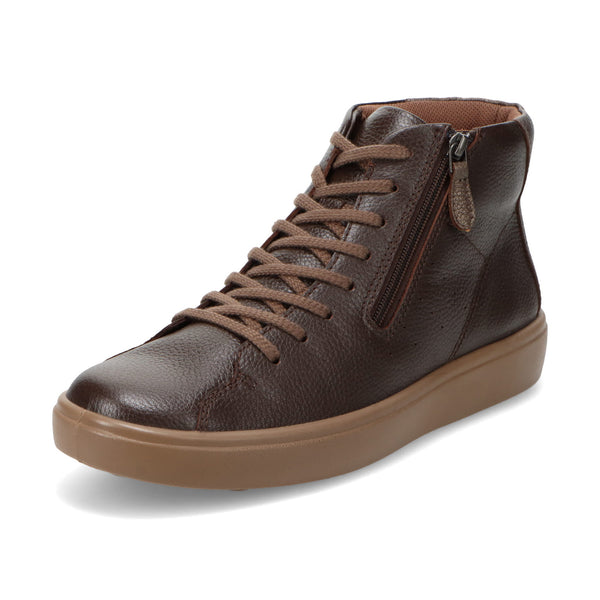 アキレス・ソルボ C 613 コーヒー｜牛革3E ファスナー付きハイカット