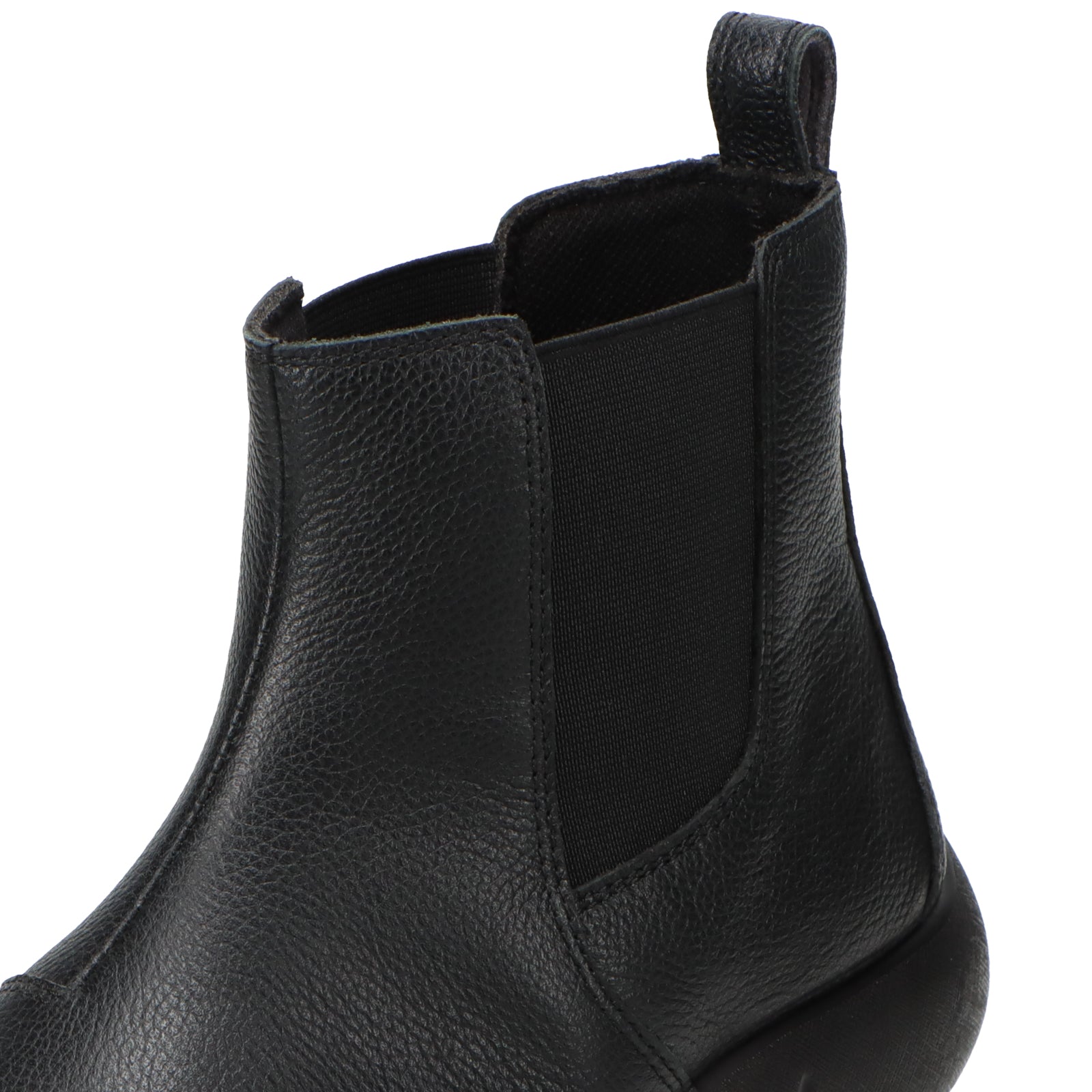 ccb　ソフビ天使 アキレス・ソルボ C 615 黒｜足裏の圧力を効果的に分散する 牛革