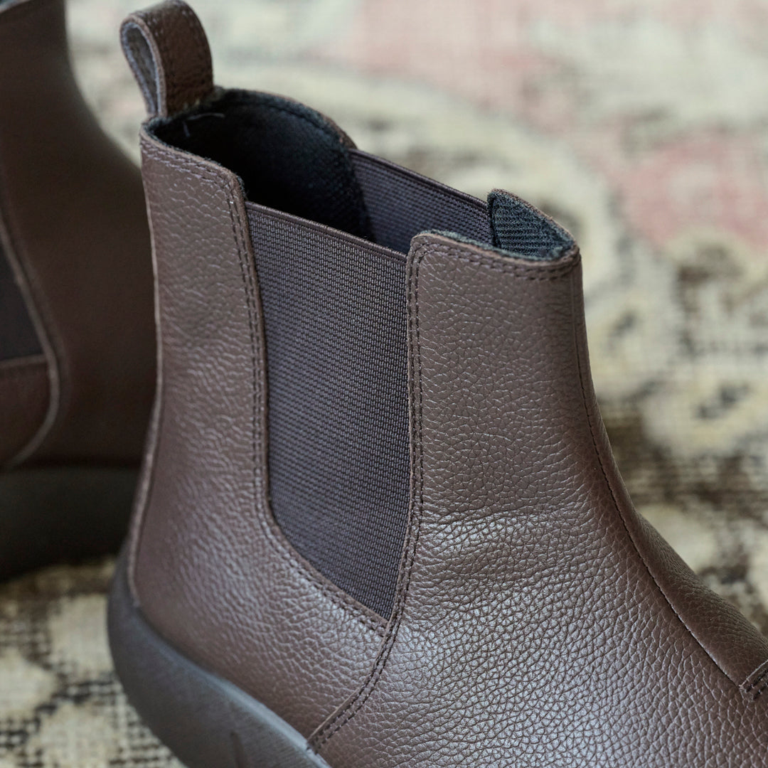 アキレス・ソルボ C 615 コーヒー｜足裏の圧力を効果的に分散する 牛革