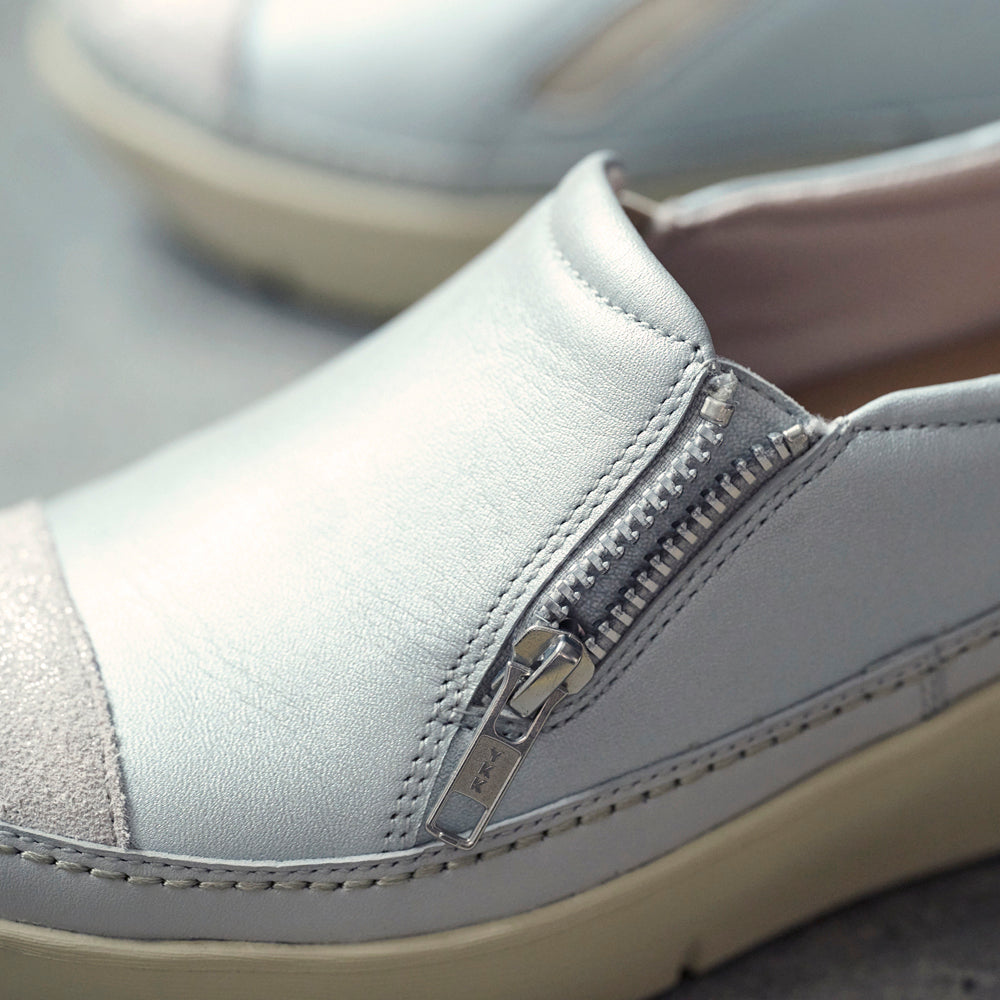 アキレス・ソルボ H 620 シルバー｜ラメトーキャップ 牛革厚底