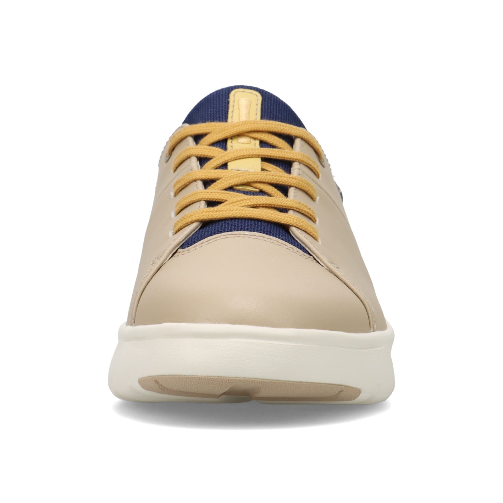 アキレス・ソルボ H 627 ベージュ｜レザーコートスニーカー（レース