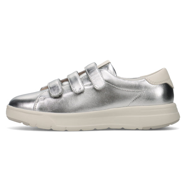 アキレス・ソルボ H 629 シルバー｜レザーコートスニーカー（面