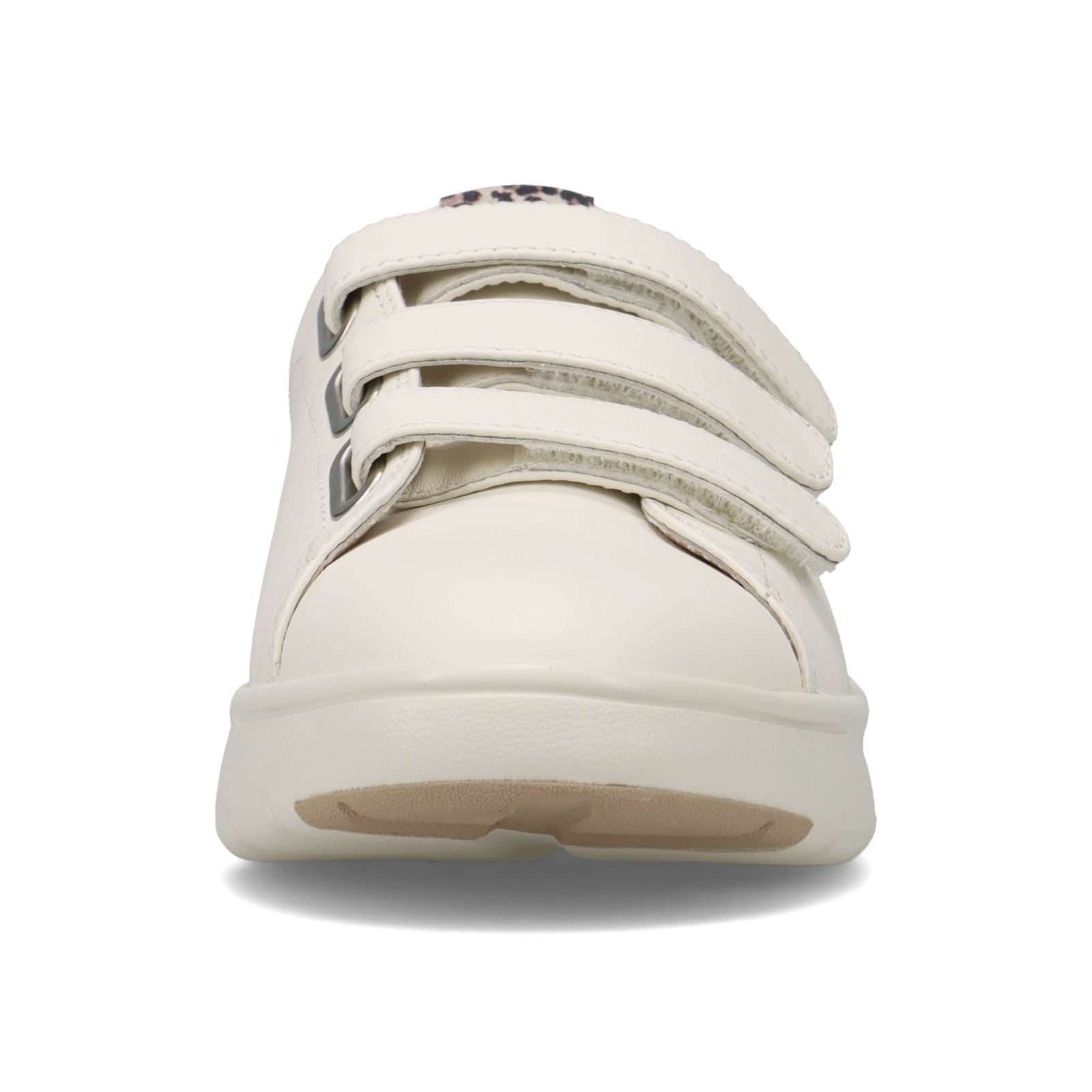 アキレス・ソルボ H 629 白｜レザーコートスニーカー（面ファスナー）｜3E