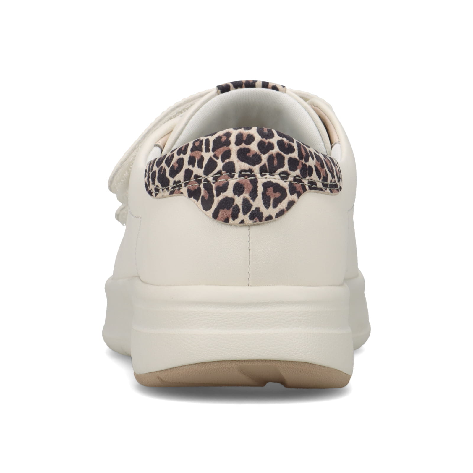 アキレス・ソルボ H 629 白｜レザーコートスニーカー（面ファスナー）｜3E