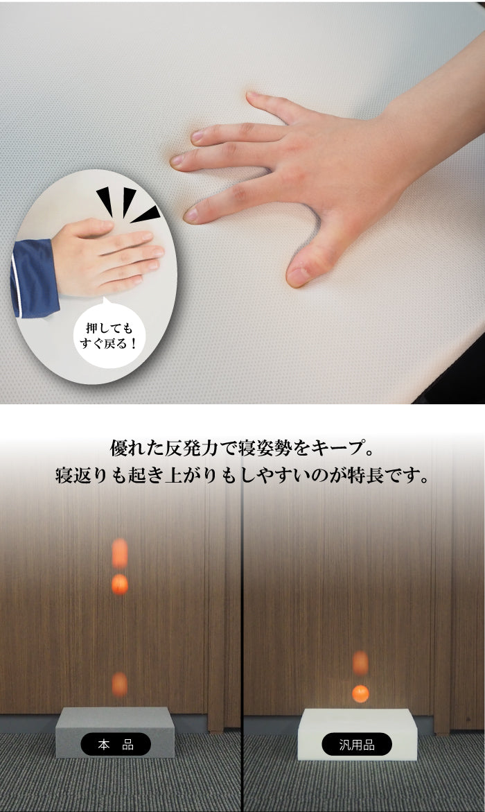 AK-818 SD] 高反発マットレス セミダブル