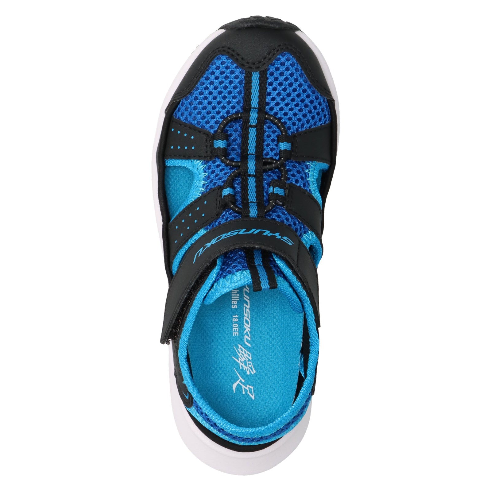 瞬足 JC-243　ブルー/黒