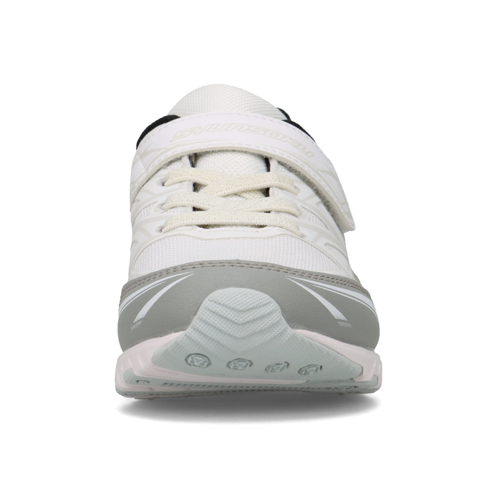 瞬足 JC-249 白｜男の子向け｜2E｜防水×リフレクターで、雨の日も夜道