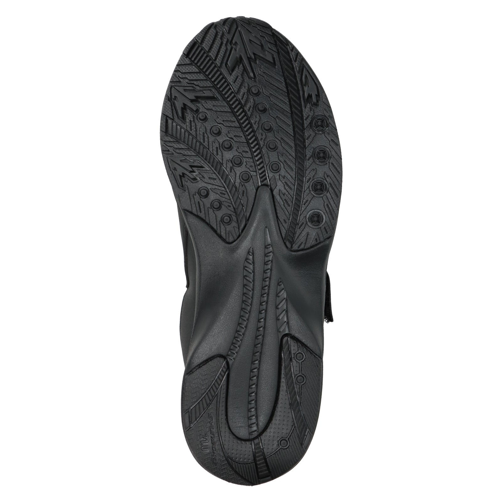 瞬石黒 瞬足 JJ-197 黒/黒｜校則対応カラーのスクールモデル｜ゴム紐×面