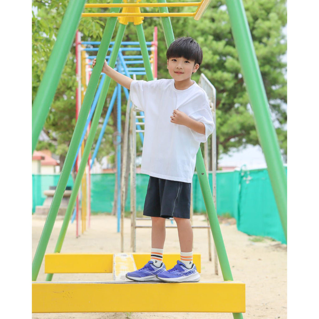 瞬足 JJ-198 クールブルー】男の子用 2.5E｜弾んで、進んで、夏