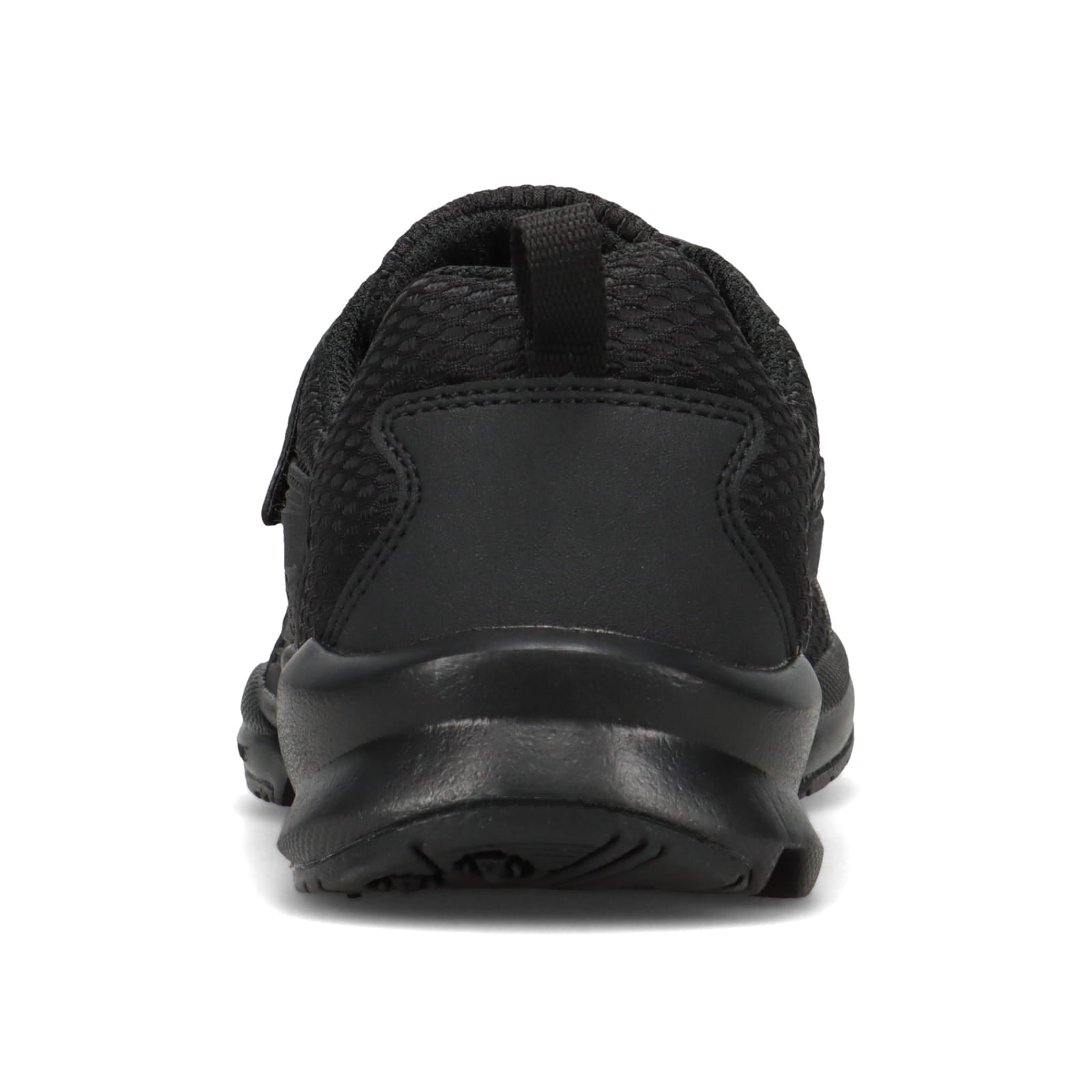 瞬足 JJ-199 黒/黒｜for SCHOOL｜ゴム紐×面ファスナー（3E）